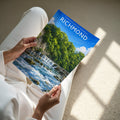 Richmond #4 Travel Poster - A4 print in hand