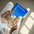Richmond #5 Travel Poster - A4 print in hand