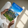 Stirling #3 Travel Poster - A4 print in hand