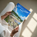 Rockcliffe Bay Travel Poster - A4 print in hand