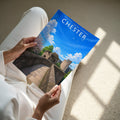 Chester #3 Travel Poster - A4 print in hand