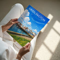 Bridlington Travel Poster - A4 print in hand