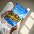 Shrewsbury #3 Travel Poster - A4 print in hand