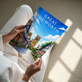 Great Budworth Travel Poster - A4 print in hand