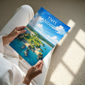 Ynys Llanddwyn #2 Travel Poster - A4 print in hand