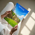 Ripon #2 Travel Poster - A4 print in hand
