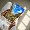 Jedburgh Abbey Travel Poster - A4 print in hand