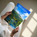 Perthshire Travel Poster - A4 print in hand