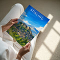 Stirling #5 Travel Poster - A4 print in hand