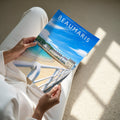 Beaumaris Travel Poster - A4 print in hand