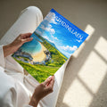 Porthdinllaen Travel Poster - A4 print in hand