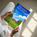 Culloden Battlefield Travel Poster - A4 print in hand