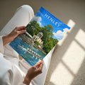 Henley Travel Poster - A4 print in hand