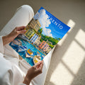 Sorrento #2 Travel Poster - A4 print in hand