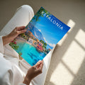 Kefalonia #2 Travel Poster - A4 print in hand