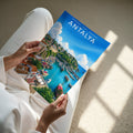 Antalya #3 Travel Poster - A4 print in hand