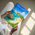 Freshwater Travel Poster - A4 print in hand