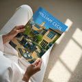 Stamford #5 Travel Poster - A4 print held in hand