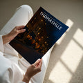 Thomasville #2 Travel Poster - A4 print held in hand