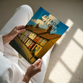 Saffron Walden #2 Travel Poster - A4 print held in hand