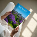 Pretoria Travel Poster - A4 print held in hand