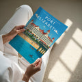 Port Elizabeth Travel Poster - A4 print held in hand