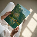 Dalyan Travel Poster - A4 print held in hand