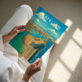 Heraklion Travel Poster - A4 print held in hand