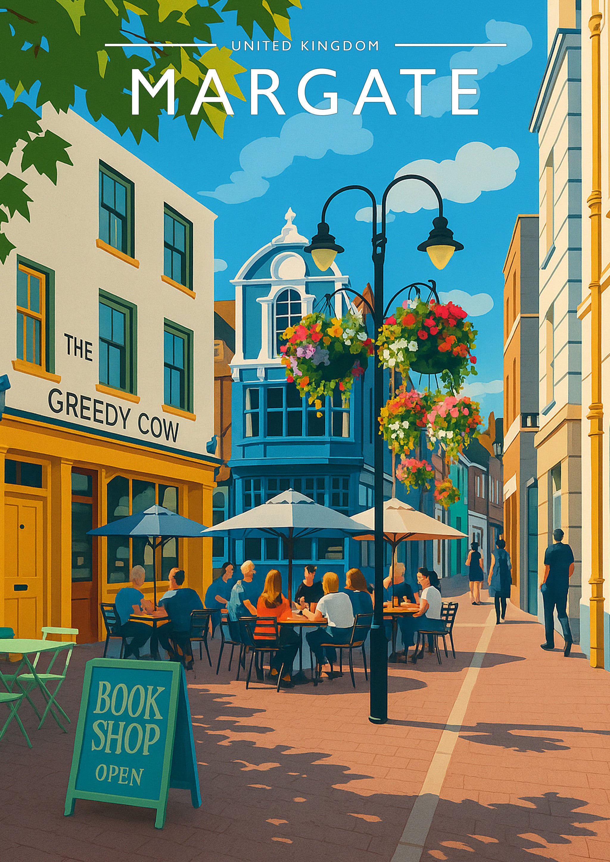Margate #2 Travel Poster - A4 travel poster print