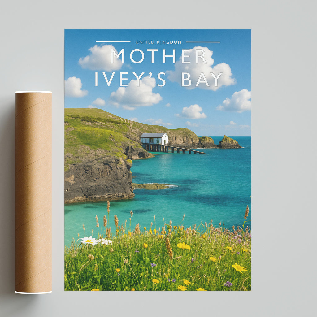 Mother Ivey’s Bay Travel Poster - fine art print with shipping tube