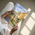 Stamford #7 Travel Poster - A4 print held in hand