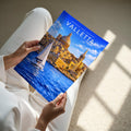 Valletta #2 Travel Poster - A4 print held in hand