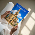 Coleraine Travel Poster - A4 print held in hand