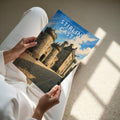 Stirling Castle Travel Poster - A4 print held in hand