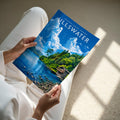 Ullswater #3 Travel Poster - A4 print held in hand