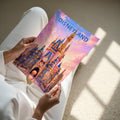 Paris Travel Poster - A4 print held in hand