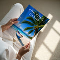 Koh Rong Island Travel Poster - A4 print held in hand