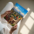 Mexico City #3 Travel Poster - A4 print held in hand