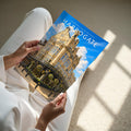 Harrogate #2 Travel Poster - A4 print held in hand