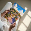 Athens #3 Travel Poster - A4 print held in hand