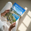 Sant Antoni de Portmany Travel Poster - A4 print held in hand