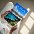 Lanzarote #3 Travel Poster - A4 print held in hand