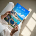 St Ives #2 Travel Poster - A4 print held in hand