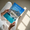 Puerto Banús #2 Travel Poster - A4 print held in hand