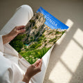 Ronda Travel Poster - A4 print held in hand