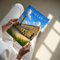 Elsecar Travel Poster - A4 print held in hand