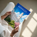 Barnsley Travel Poster - A4 print held in hand