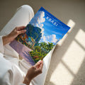 Krabi #3 Travel Poster - A4 print held in hand