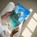 Krabi #4 Travel Poster - A4 print held in hand