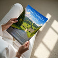 Chatsworth House #4 Travel Poster - A4 print held in hand